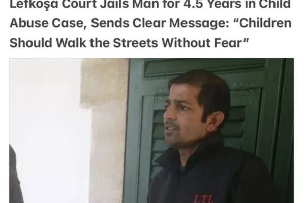 Nasser Uddin Gets 4.5-Year Sentence for Lefkoşa Child Abuse