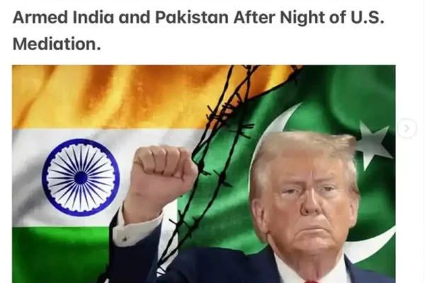 US Brokers India-Pakistan Ceasefire Amid Nuclear Tensions